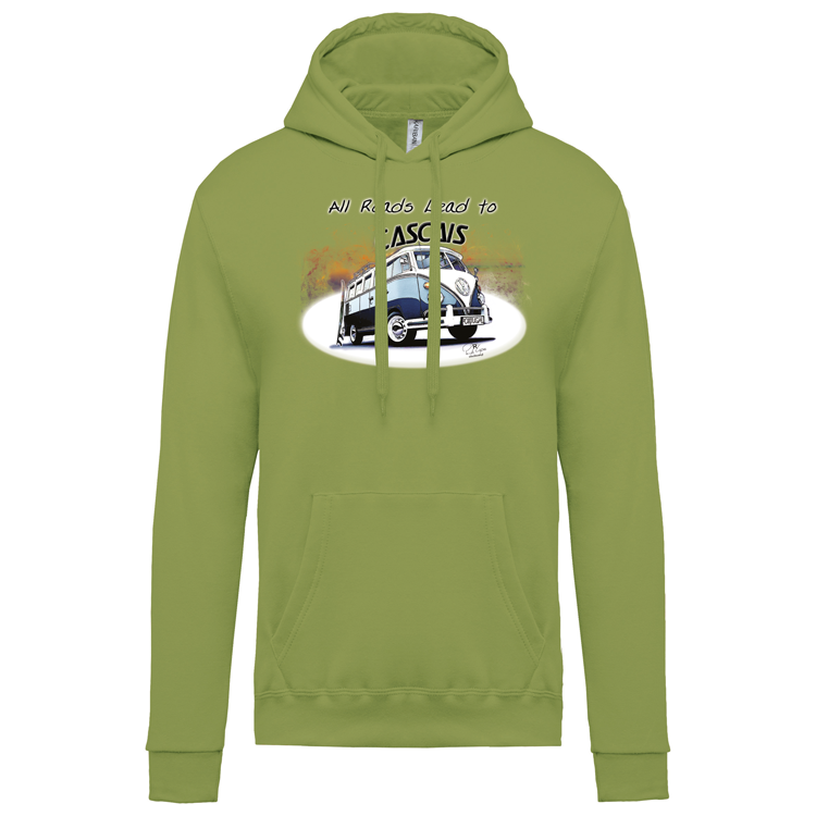 Sweatshirt Kariban com Capuz All Roads Lead to Cascais