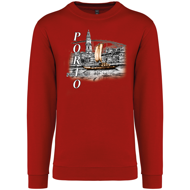 Sweatshirt Kariban sem Capuz Ribeira