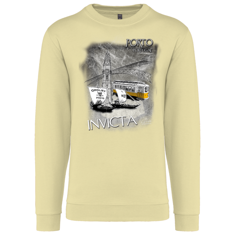 Sweatshirt Kariban sem Capuz Invicta