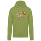 Sweatshirt Kariban com Capuz Madeira Flowers
