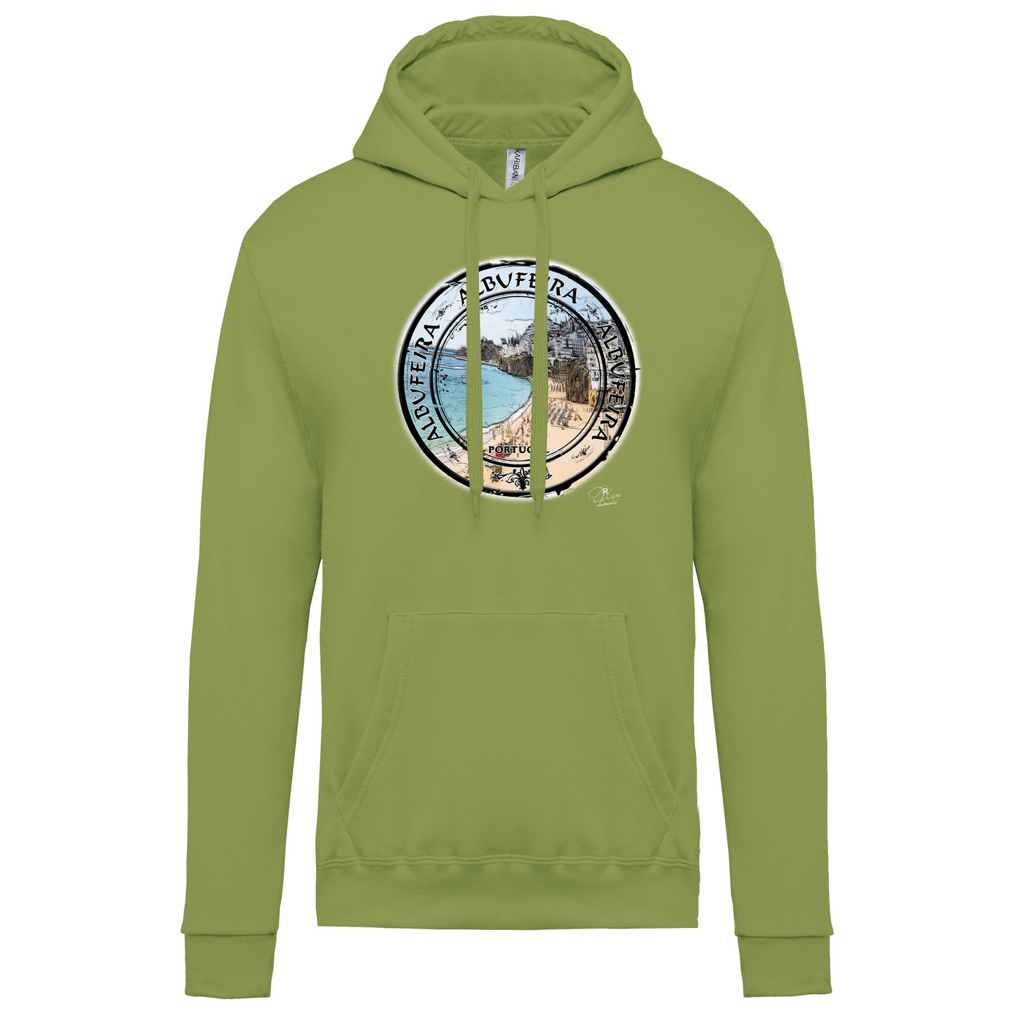 Sweatshirt Kariban com Capuz Selo Albufeira