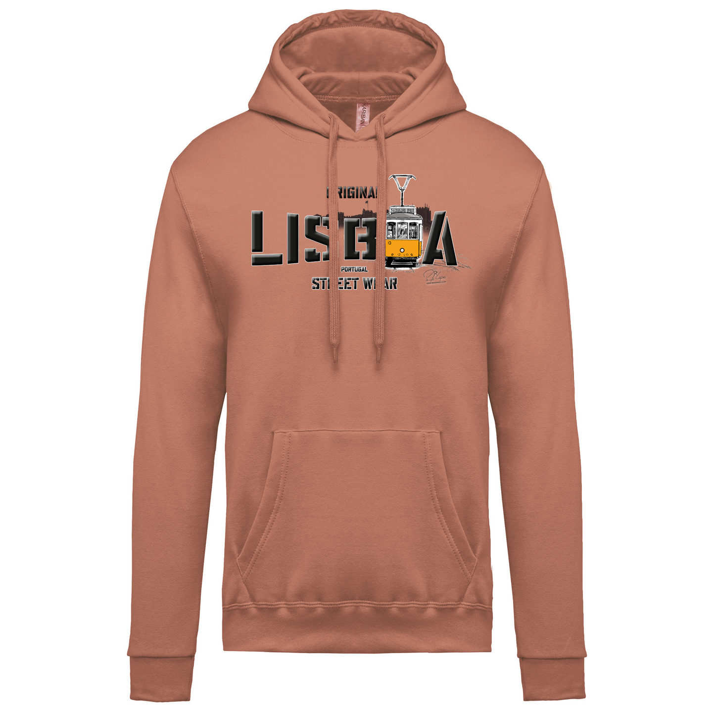 Sweatshirt Kariban com Capuz Original Lisboa
