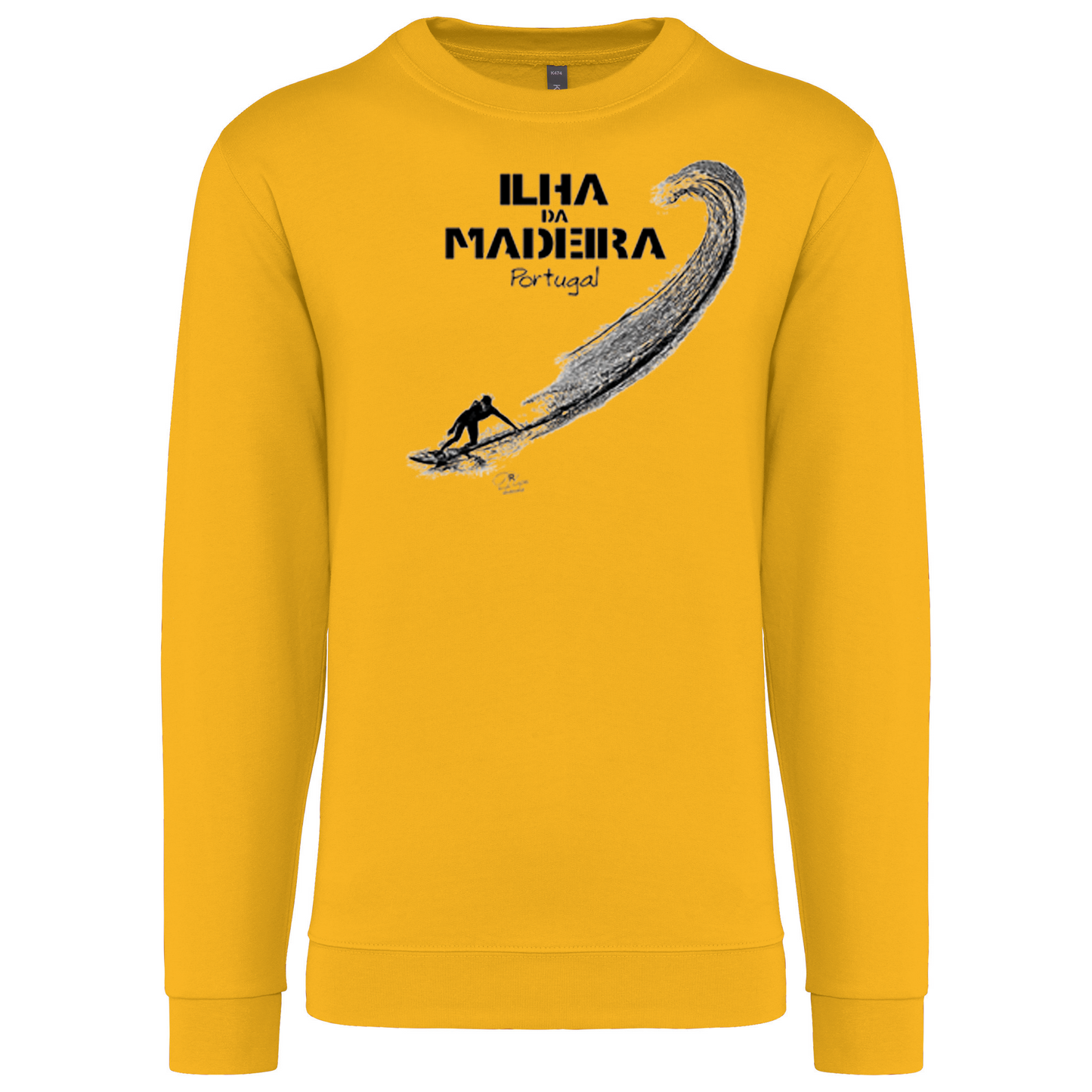 Sweatshirt Kariban sem Capuz Surf Ilha da Madeira
