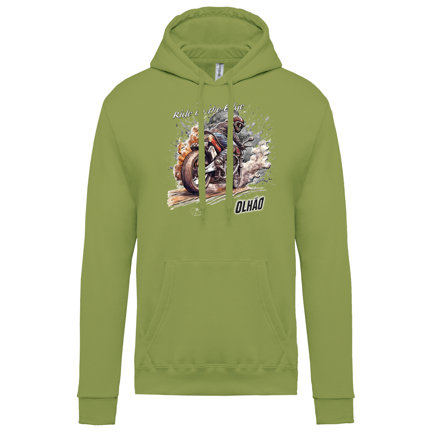 Sweatshirt Kariban com Capuz Ride on the Edge Olhão