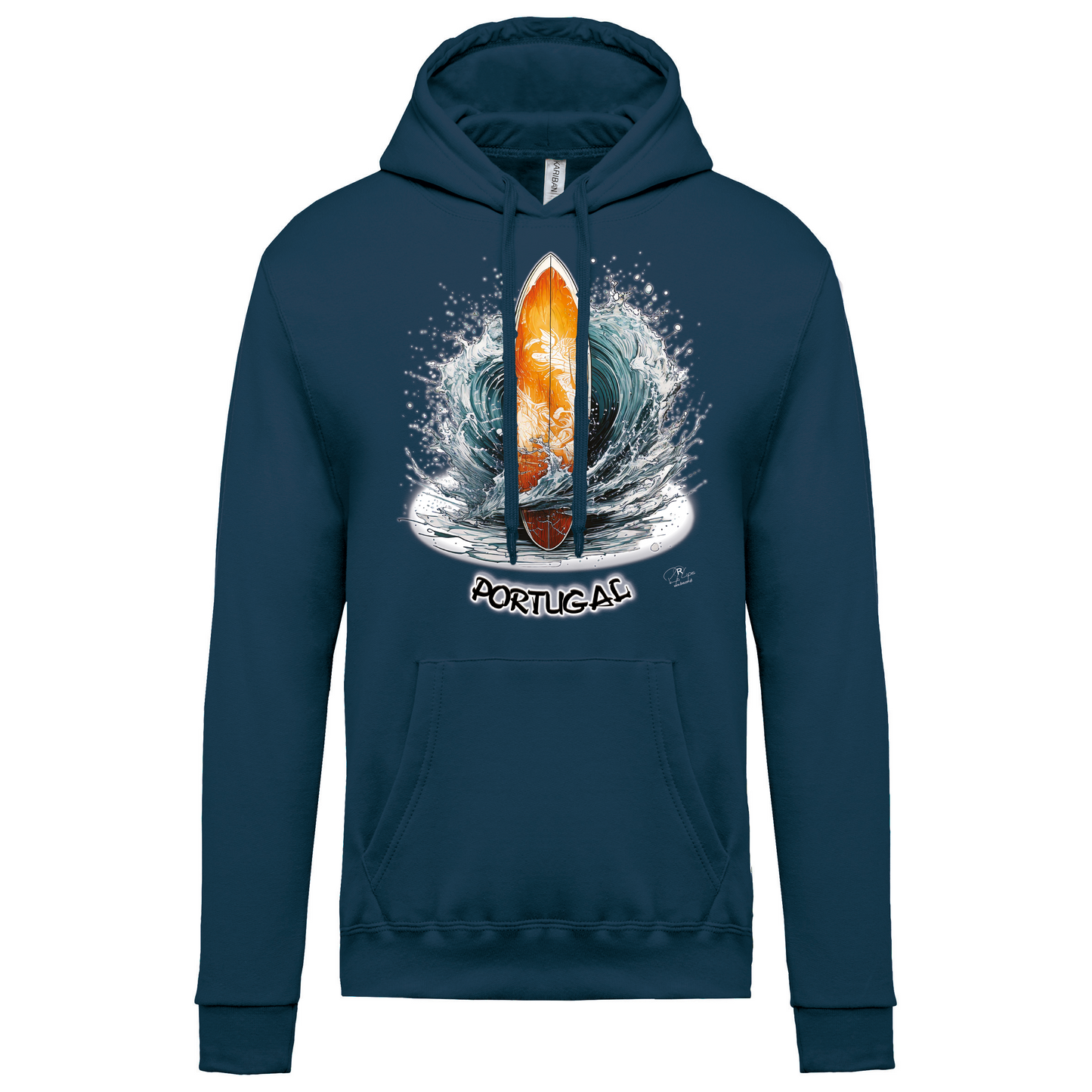 Sweatshirt Kariban com Capuz Prancha Portugal