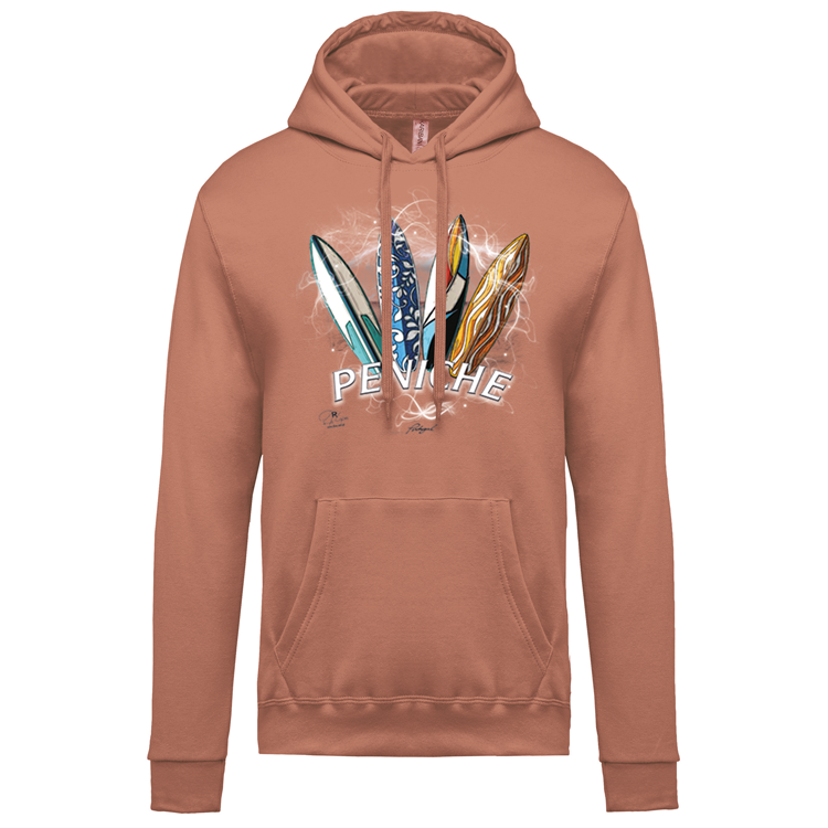 Sweatshirt Kariban com Capuz Surfboards Peniche