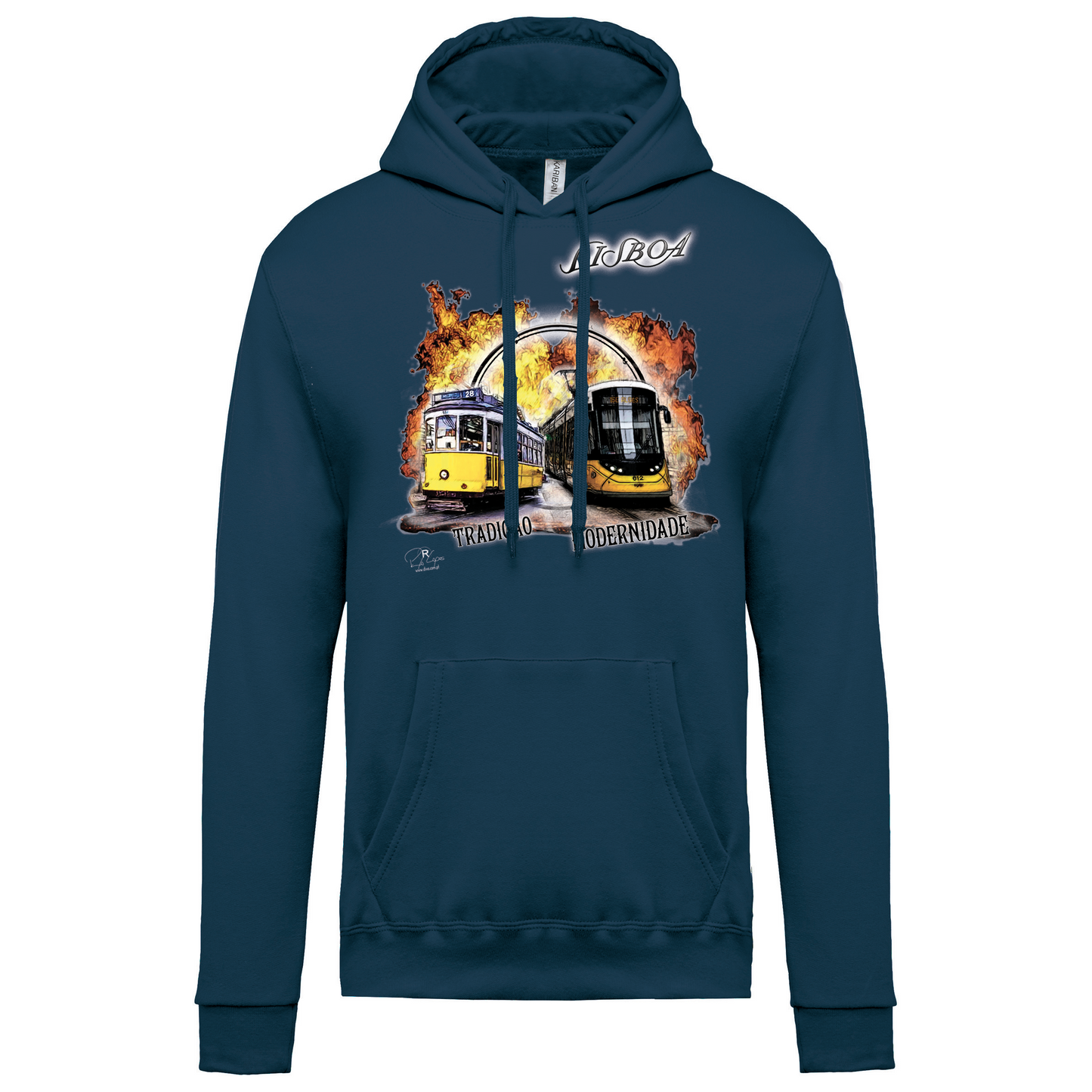 Sweatshirt Kariban com Capuz Tradição e Modernidade