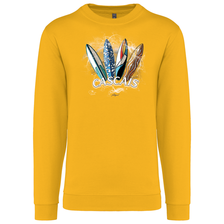 Sweatshirt Kariban sem Capuz Surfboards Cascais
