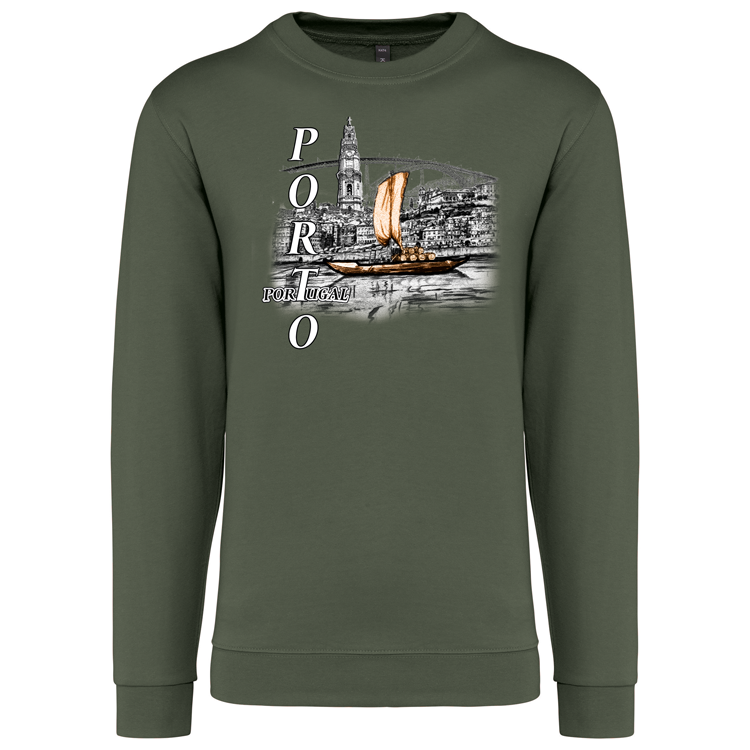 Sweatshirt Kariban sem Capuz Ribeira