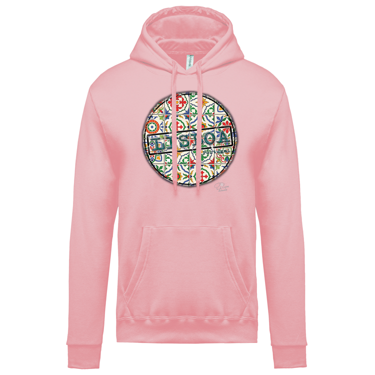 Sweatshirt Kariban com Capuz Pin Lisboa