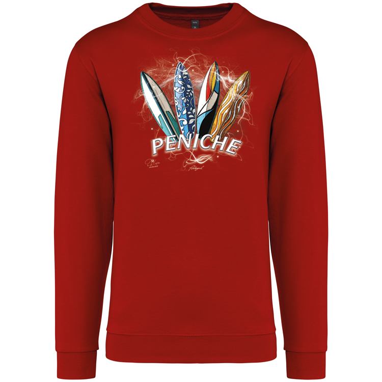 Sweatshirt Kariban sem Capuz Surfboards Peniche
