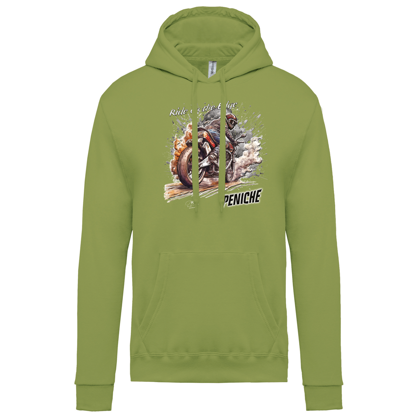 Sweatshirt Kariban com Capuz Ride on the Edge Peniche