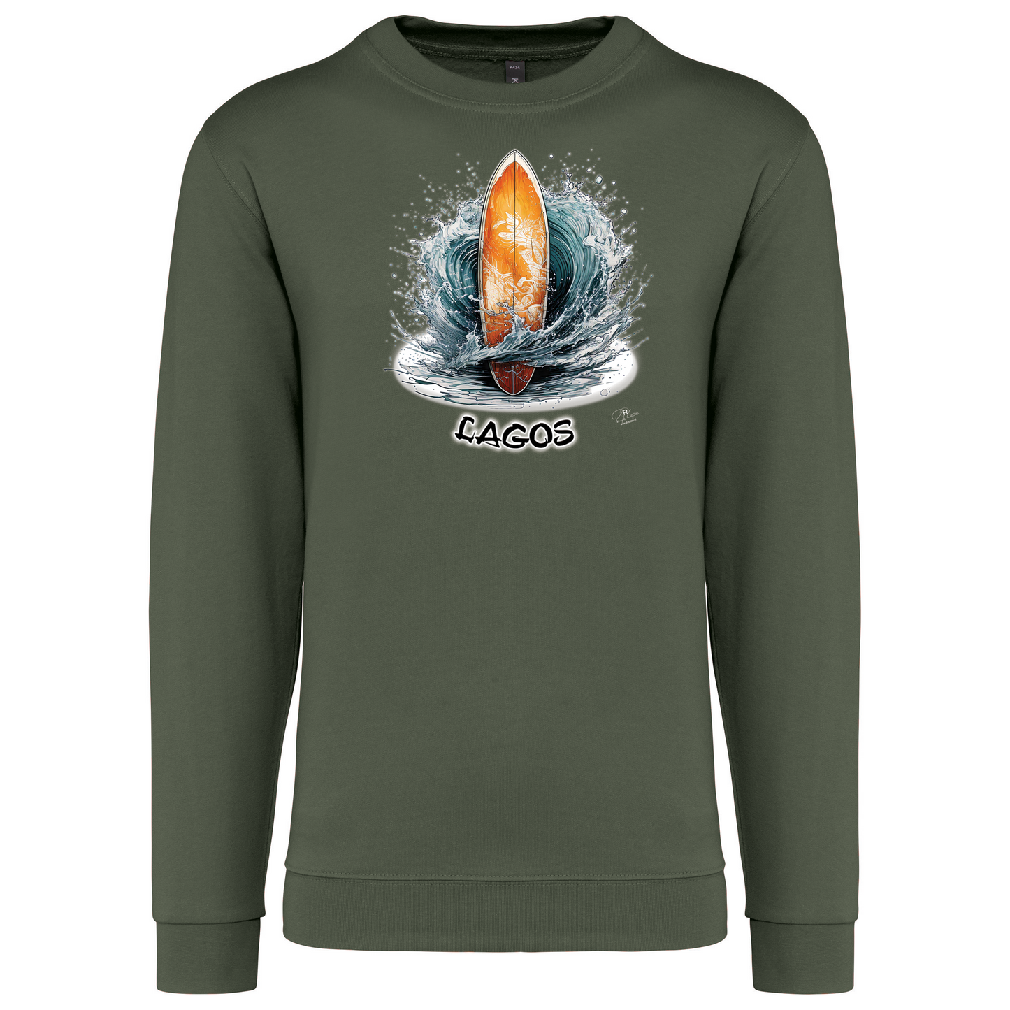 Sweatshirt Kariban sem Capuz Prancha Lagos