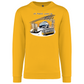 Sweatshirt Kariban sem Capuz All Roads Lead to Porto