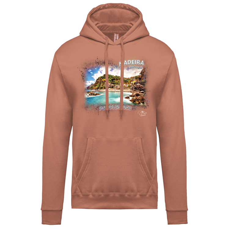 Sweatshirt Kariban com Capuz Ponta do Sol