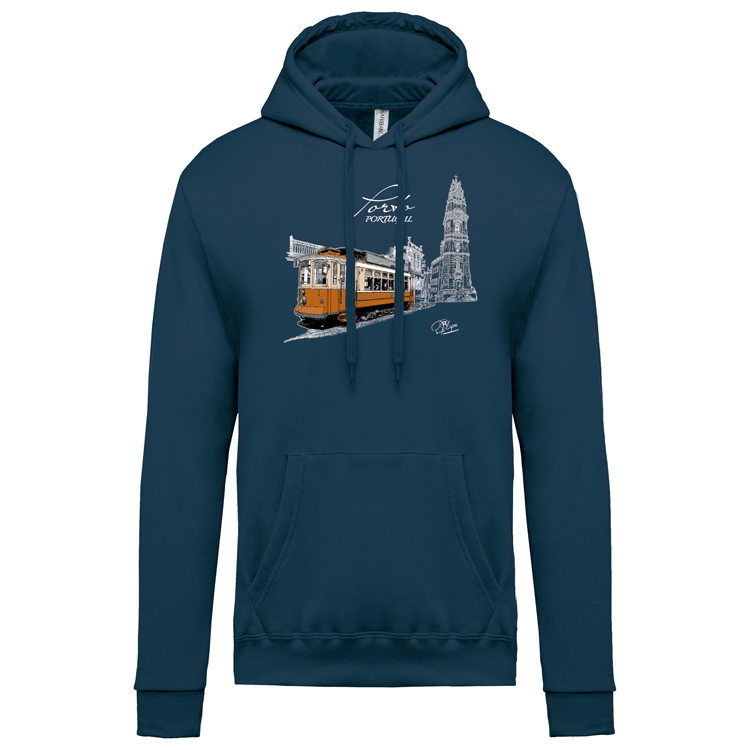 Sweatshirt Kariban com Capuz Clérigos