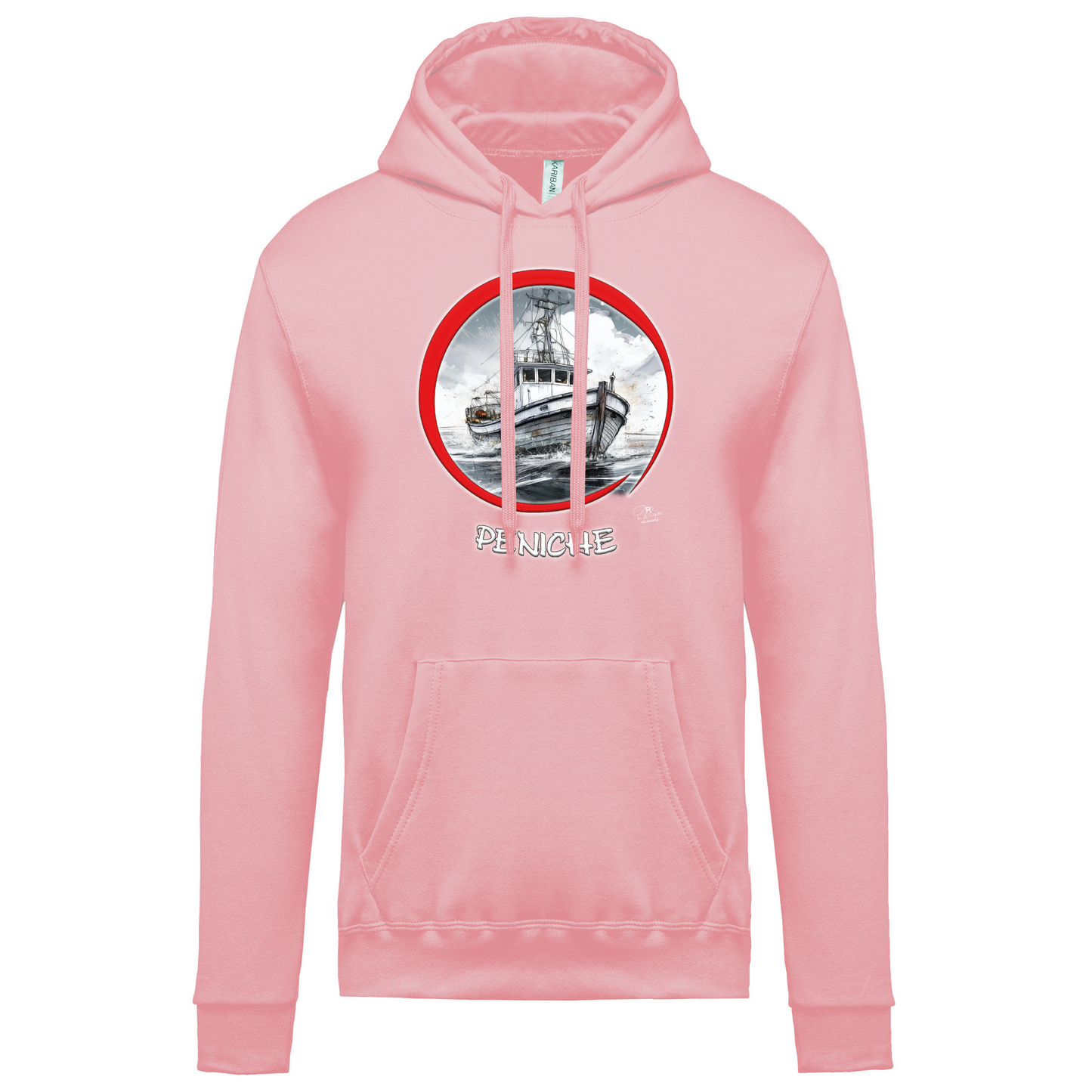 Sweatshirt Kariban com Capuz Traineira Peniche
