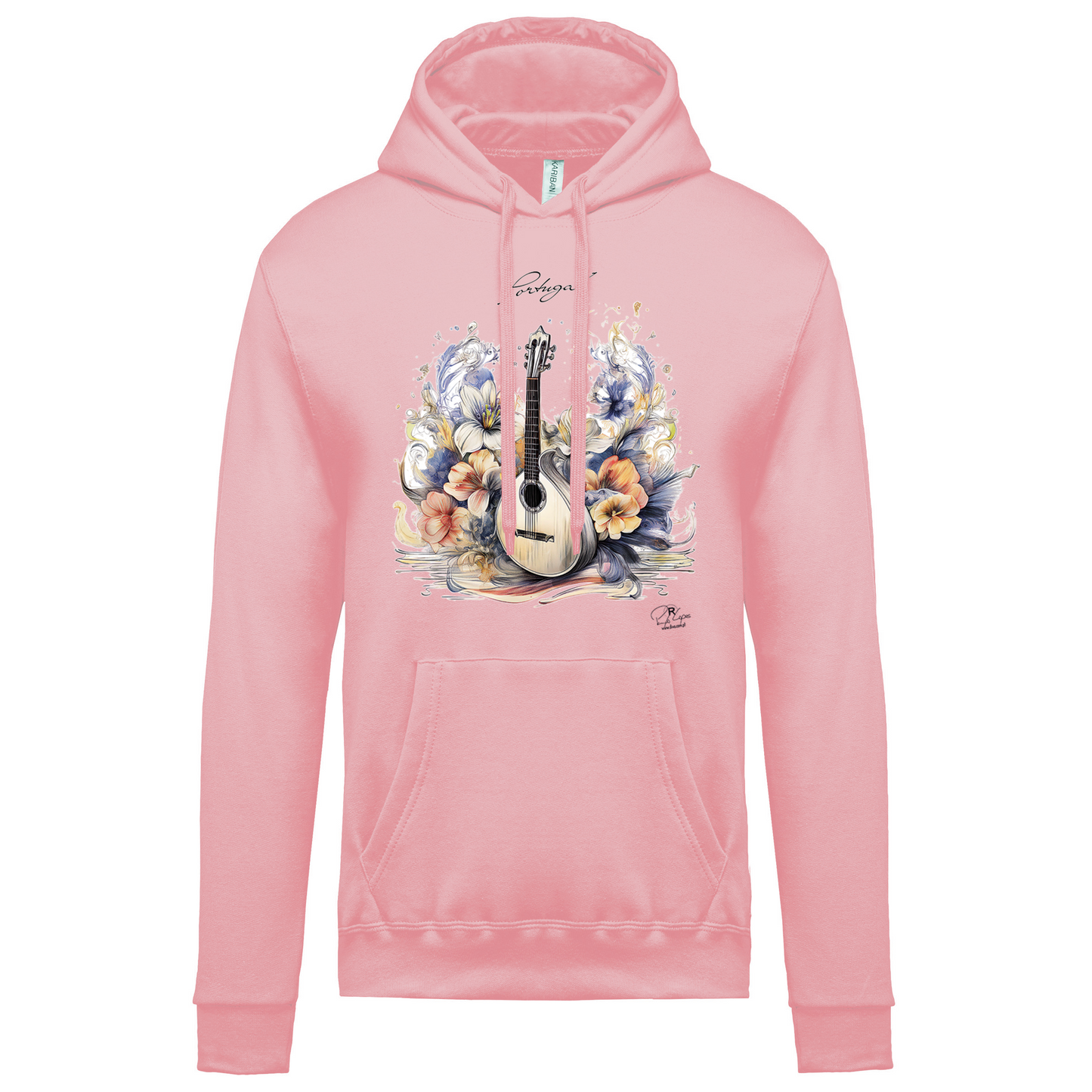 Sweatshirt Kariban com Capuz Guitarra Portuguesa