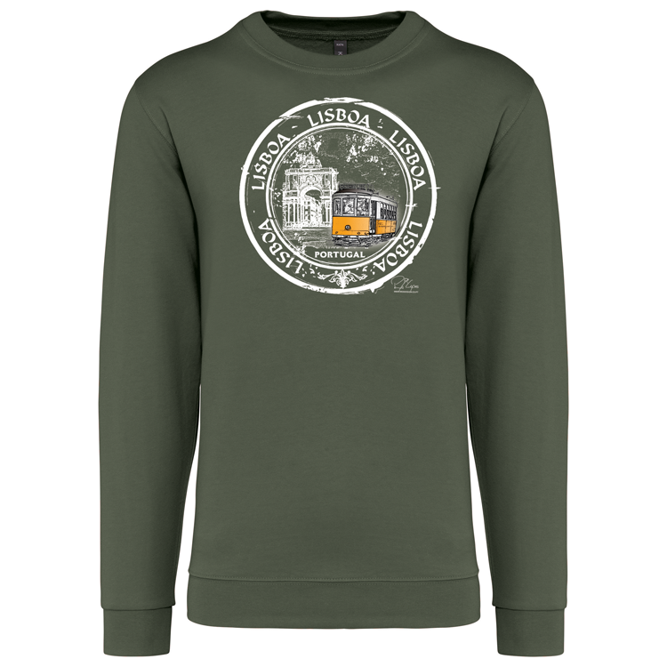 Sweatshirt Kariban sem Capuz Selo 1