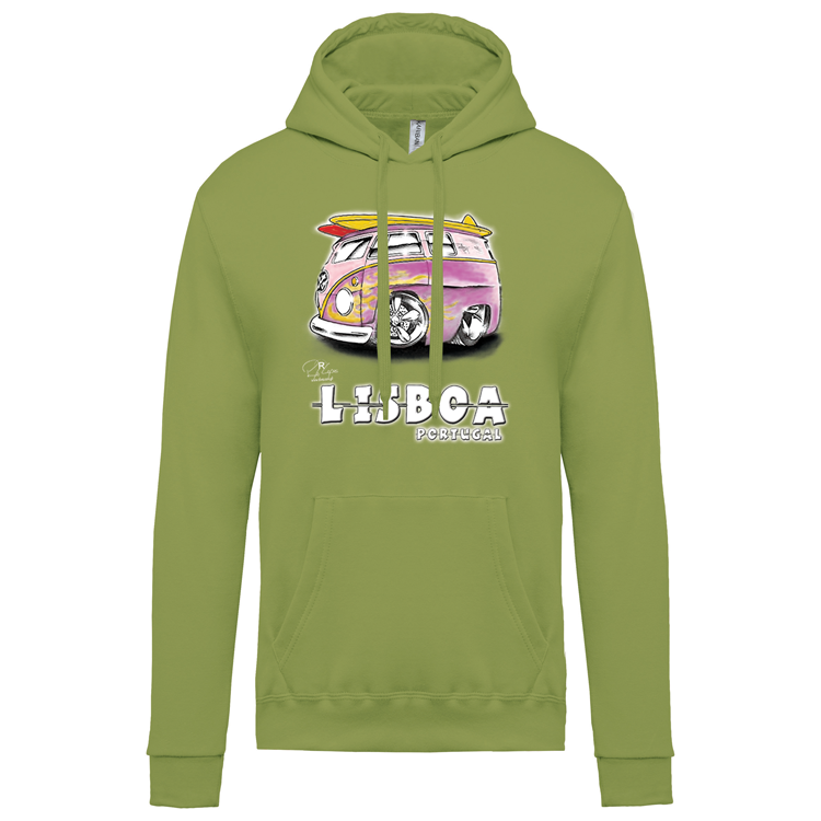 Sweatshirt Kariban com Capuz Gorduxinha Lisboa
