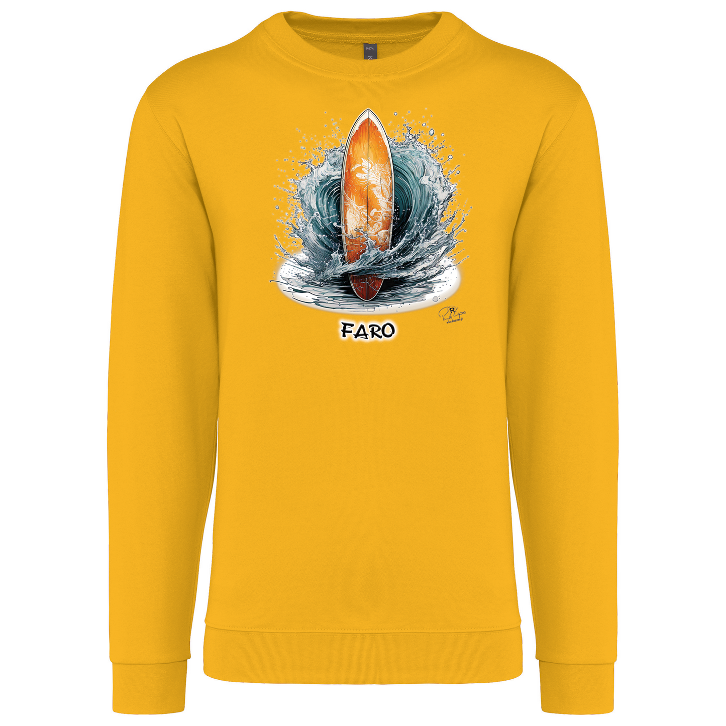 Sweatshirt Kariban sem Capuz Prancha Faro