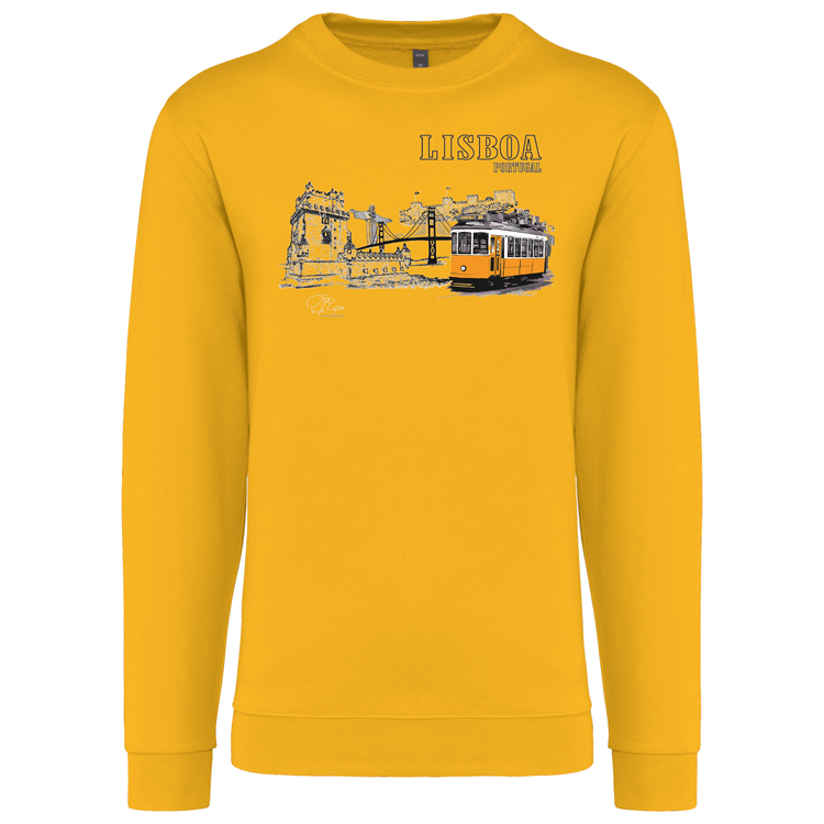 Sweatshirt Kariban sem Capuz Monumentos Lisboa