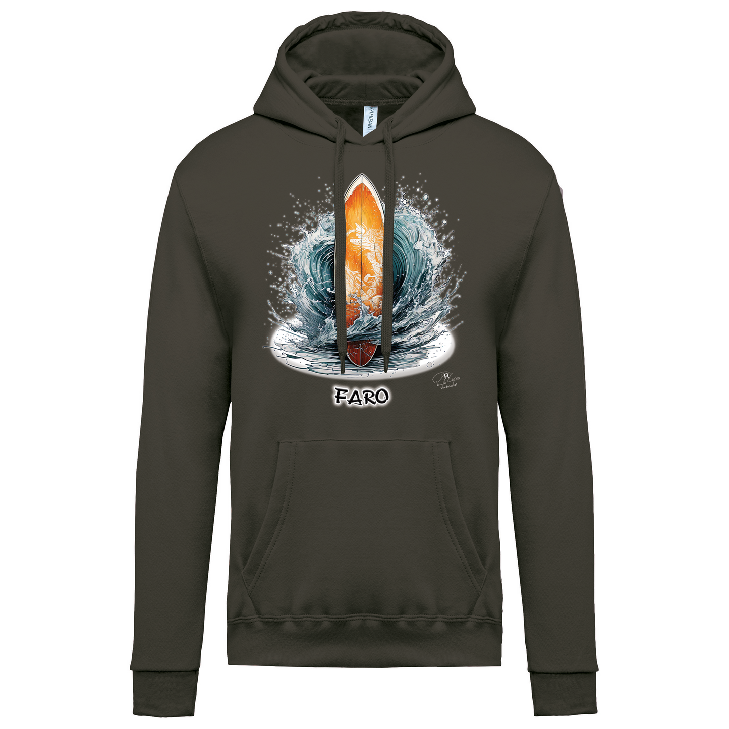 Sweatshirt Kariban com Capuz Prancha Faro