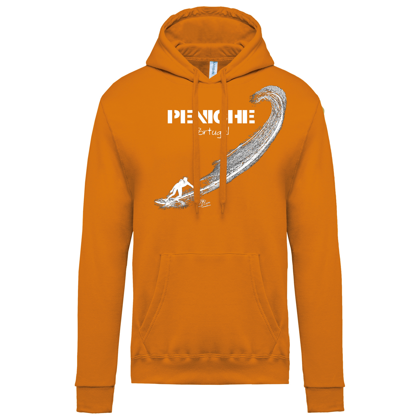 Sweatshirt Kariban com Capuz Surf Peniche