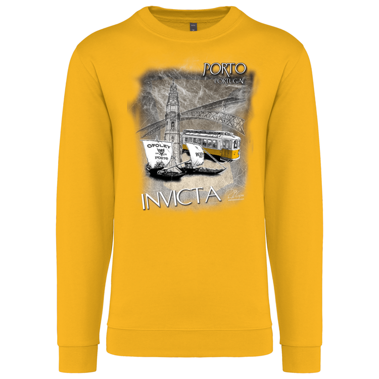 Sweatshirt Kariban sem Capuz Invicta