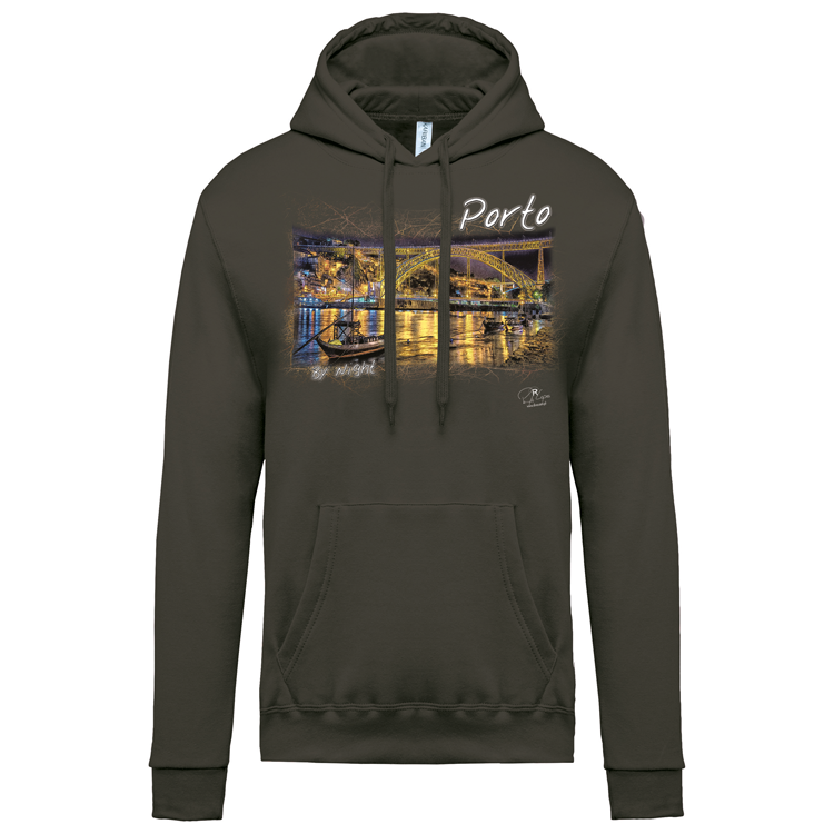 Sweatshirt Kariban com Capuz Porto by Night