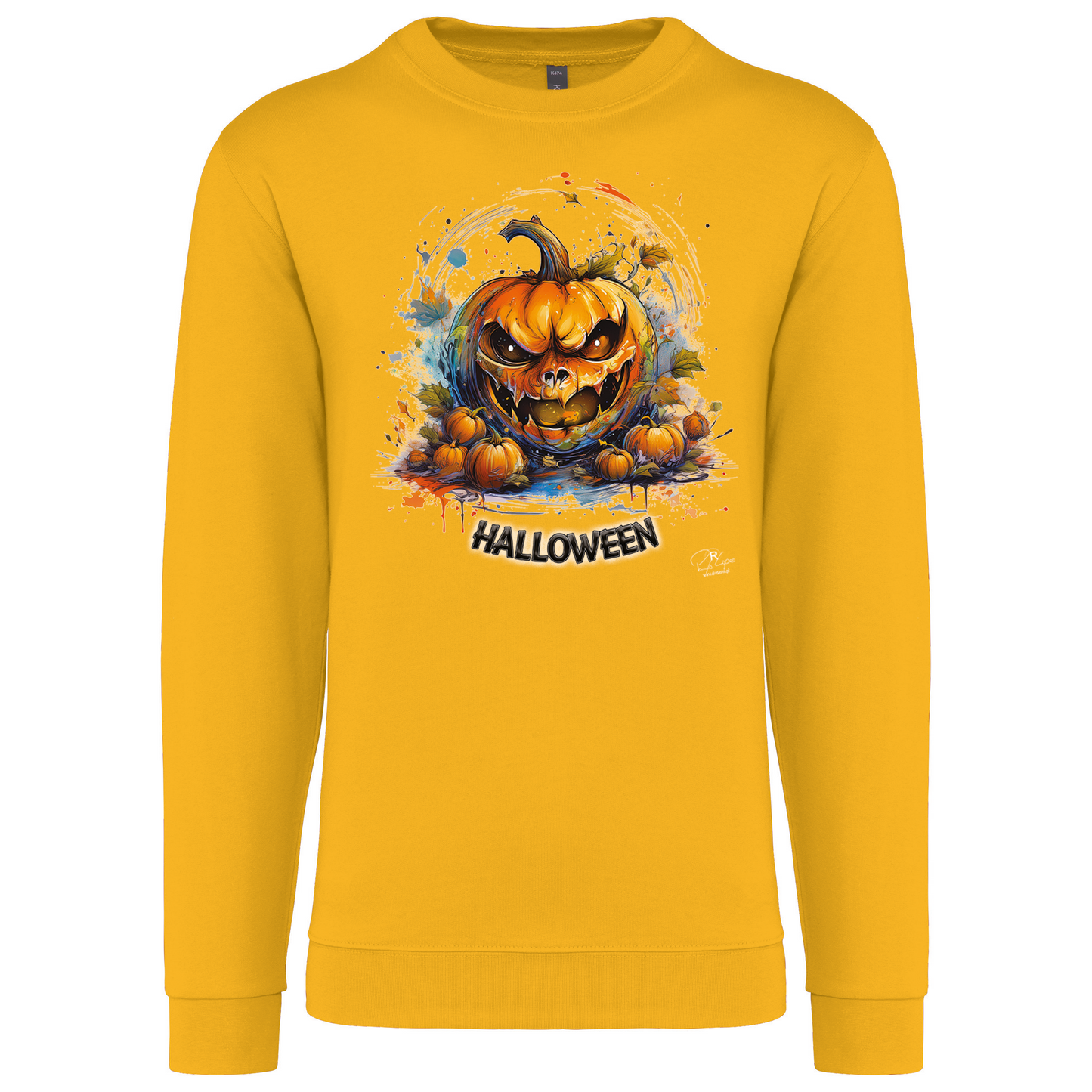 Sweatshirt Kariban sem Capuz Abóbora