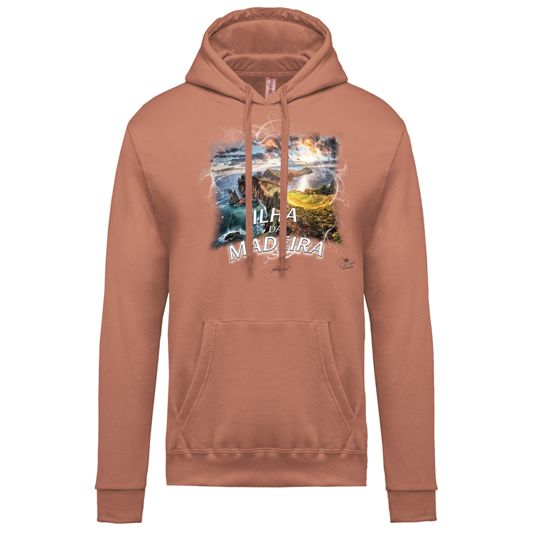 Sweatshirt Kariban com Capuz Ponta de São Lourenço