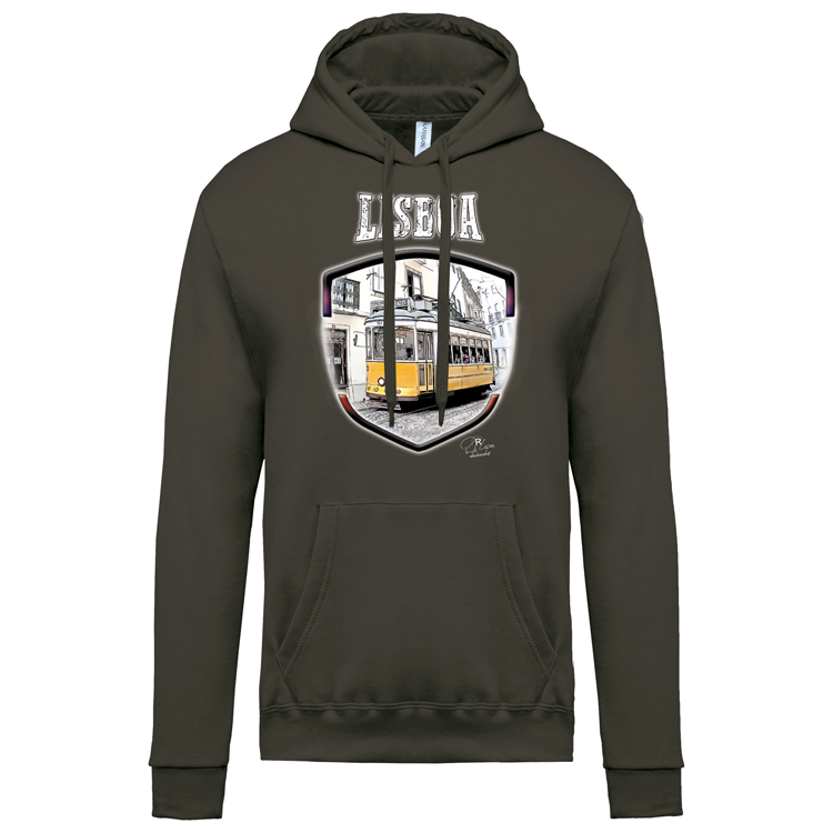 Sweatshirt Kariban com Capuz Lisbon Shield