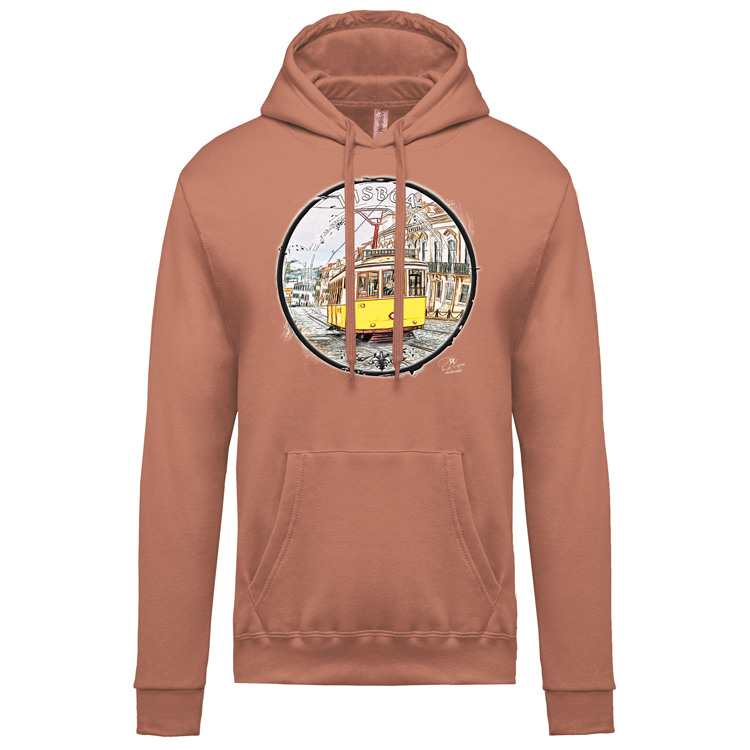 Sweatshirt Kariban com Capuz Calçada do Combro