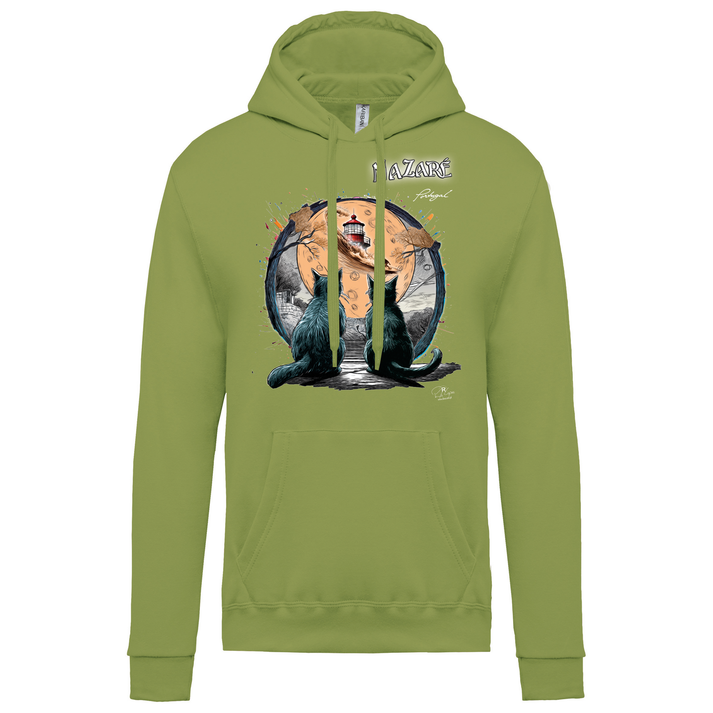 Sweatshirt Kariban com Capuz Luar Nazaré