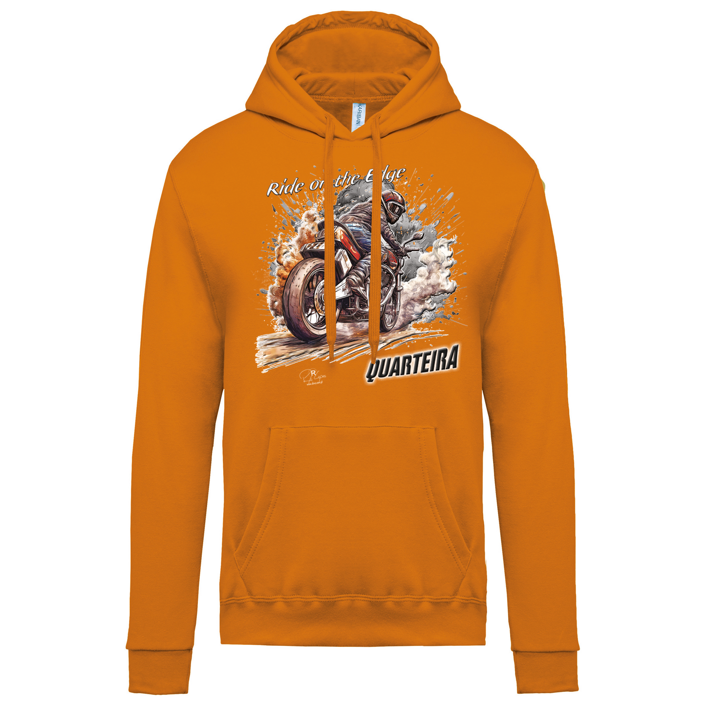Sweatshirt Kariban com Capuz Ride on the Edge Quarteira