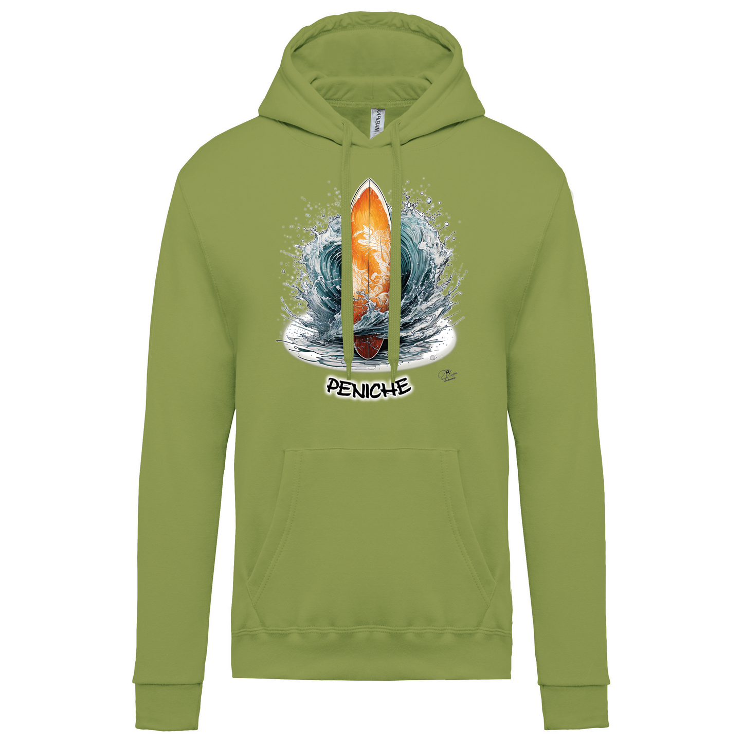 Sweatshirt Kariban com Capuz Prancha Peniche