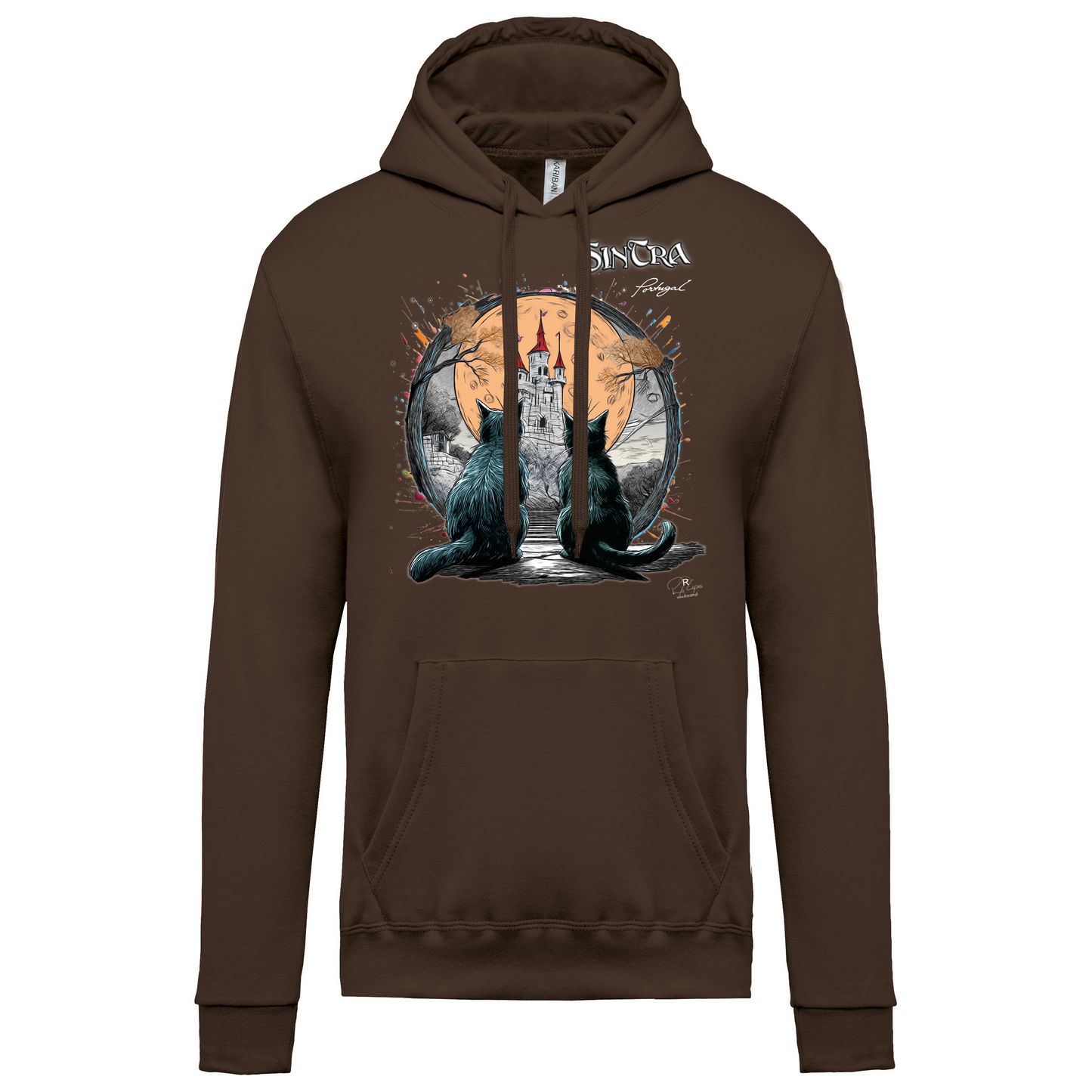 Sweatshirt Kariban com Capuz Luar Sintra