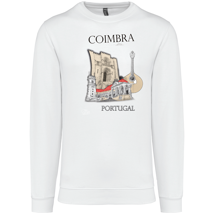 Sweatshirt Kariban sem Capuz Sé de Coimbra