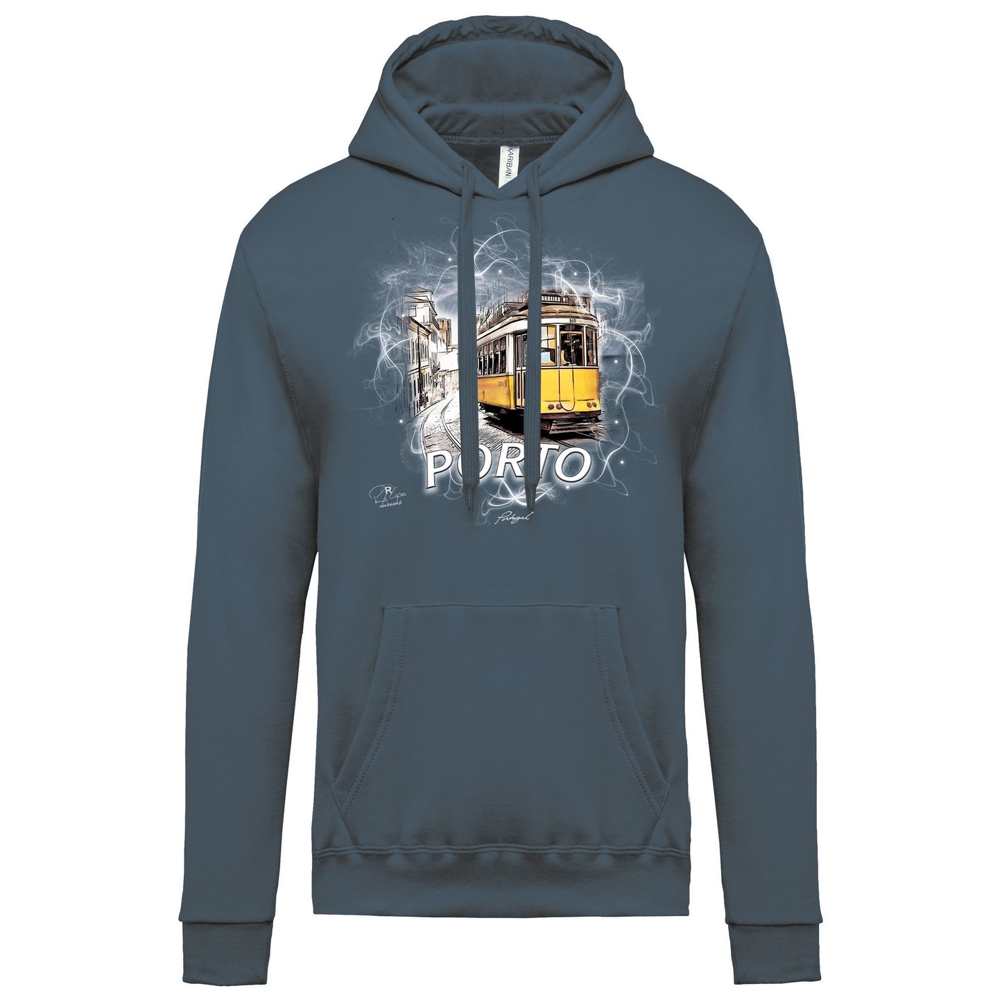 Sweatshirt Kariban com Capuz Carreira 28 Porto