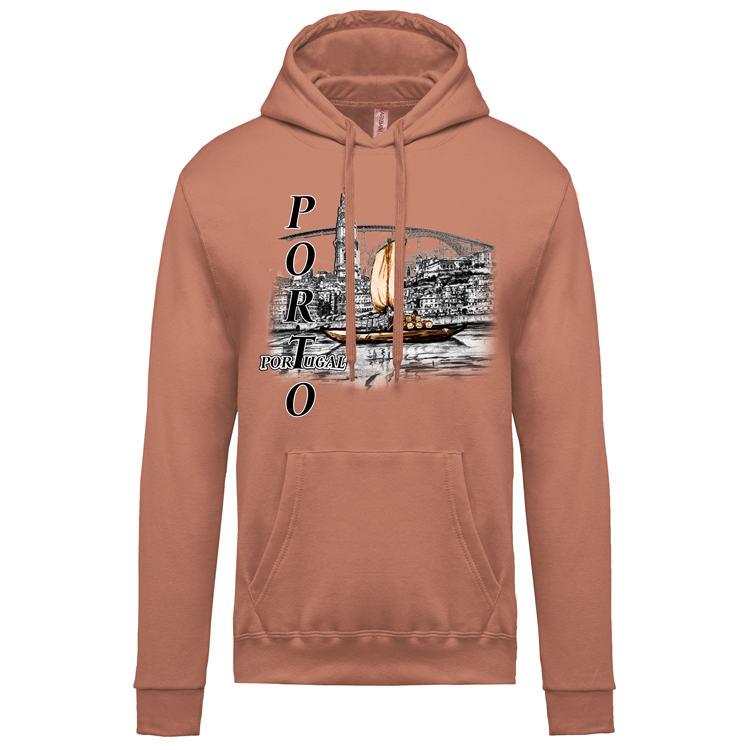 Sweatshirt Kariban com Capuz Ribeira