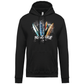 Sweatshirt Kariban com Capuz Surfboards Nazaré