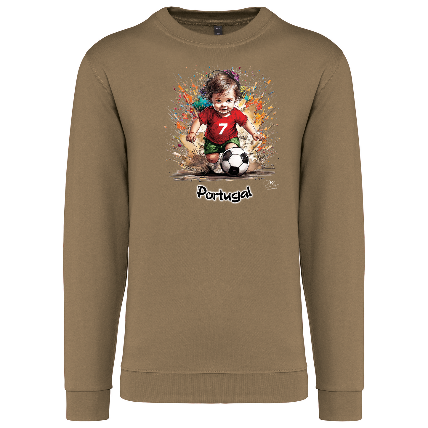 Sweatshirt Kariban sem Capuz 7 Portugal