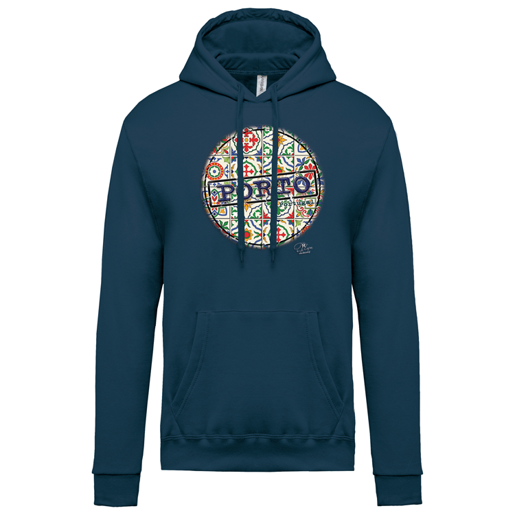 Sweatshirt Kariban com Capuz Pin Porto