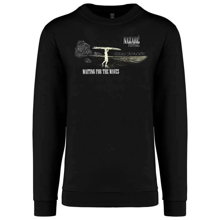 Sweatshirt Kariban sem Capuz Praia do Norte
