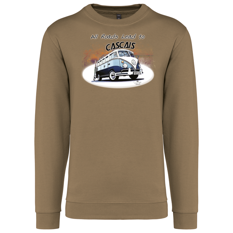 Sweatshirt Kariban sem Capuz All Roads Lead to Cascais