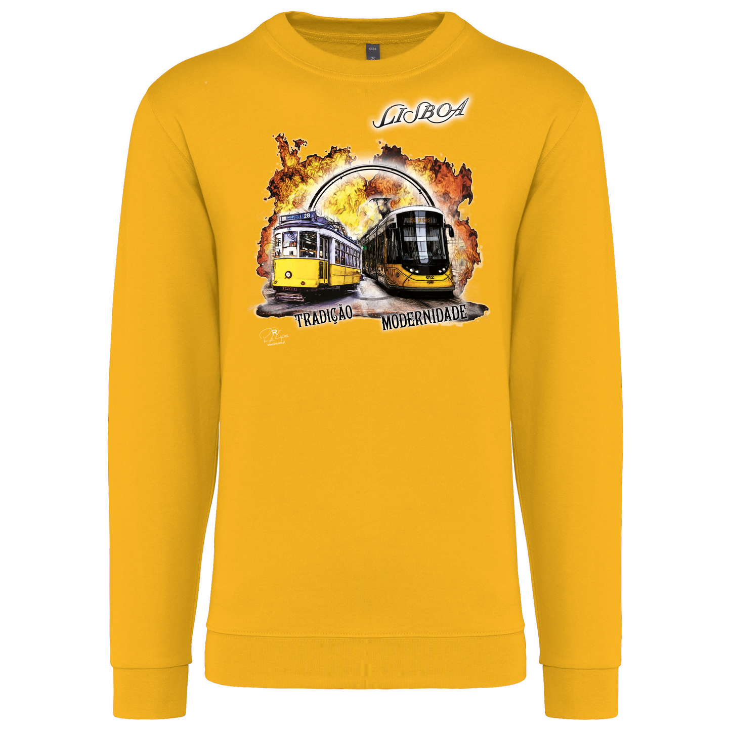 Sweatshirt Kariban sem Capuz Tradição e Modernidade