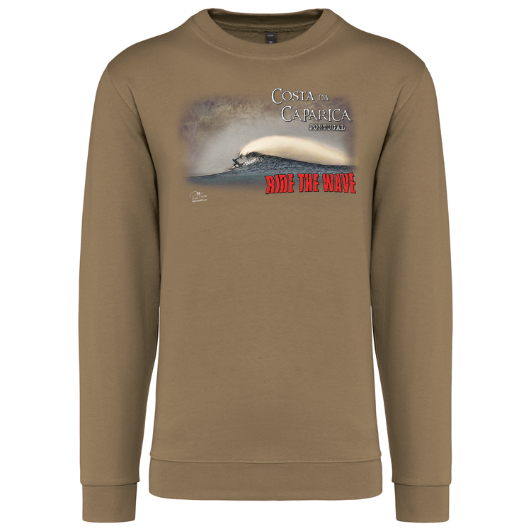 Sweatshirt Kariban sem Capuz Ride the Wave Costa da Caparica