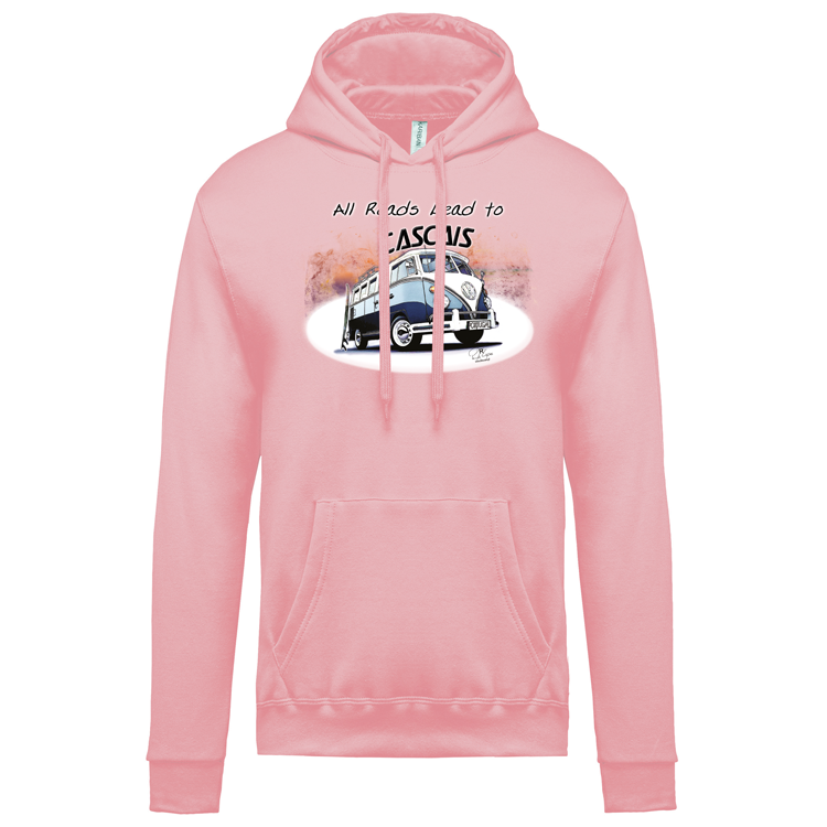 Sweatshirt Kariban com Capuz All Roads Lead to Cascais