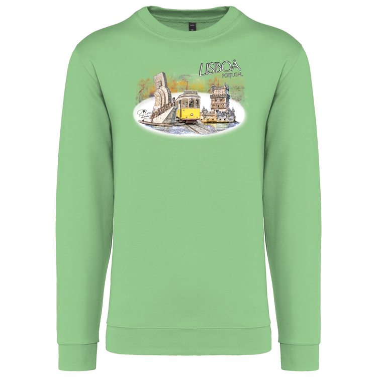 Sweatshirt Kariban sem Capuz Monumentos Belém